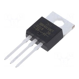 Diode: Schottky rectifying | SBR® | THT | 150V | 20Ax2 | TO220AB | tube