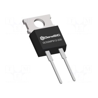 Diode: Schottky rectifying | SiC | THT | 1.2kV | 2A | TO220-2 | tube