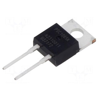 Diode: Schottky rectifying | SiC | THT | 650V | 10A | TO220-2 | tube