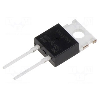 Diode: Schottky rectifying | SiC | THT | 650V | 10A | TO220-2 | tube
