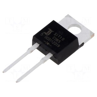 Diode: Schottky rectifying | SiC | THT | 650V | 10A | TO220AC | tube