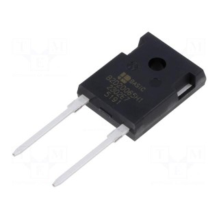 Diode: Schottky rectifying | SiC | THT | 650V | 20A | 130W | TO247-2 | tube