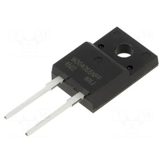 Diode: Schottky rectifying | SiC | THT | 650V | 4A | TO220FP-2 | tube