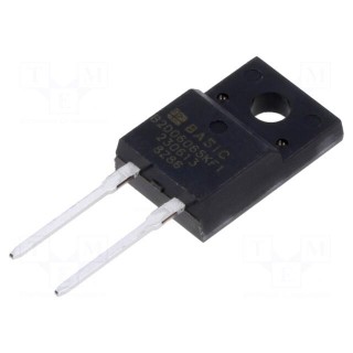 Diode: Schottky rectifying | SiC | THT | 650V | 6A | TO220FP-2 | tube