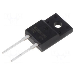 Diode: Schottky rectifying | SiC | THT | 650V | 6A | TO220FP-2 | tube