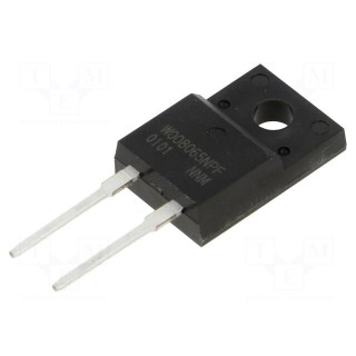 Diode: Schottky rectifying | SiC | THT | 650V | 8A | TO220FP-2 | tube