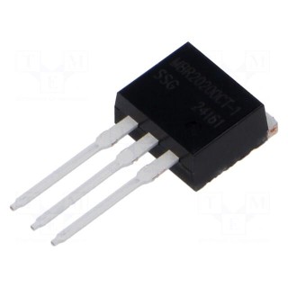 Diode: Schottky rectifying | THT | 200V | 20A | TO262 | tube | Ir: 1mA