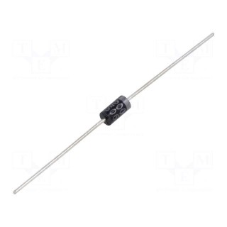 Diode: Schottky rectifying | THT | 200V | 2A | DO15 | Ammo Pack | Ir: 20mA