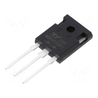 Diode: Schottky rectifying | THT | 200V | 40A | TO247-3 | tube
