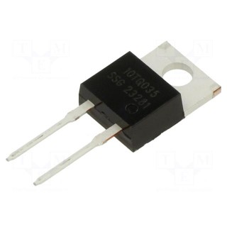 Diode: Schottky rectifying | THT | 35V | 10A | TO220AB | tube | Ir: 2mA