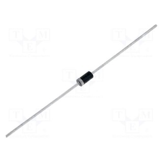 Diode: Schottky rectifying | THT | 100V | 2A | DO41 | Package: reel,tape