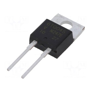 Diode: Schottky rectifying | THT | 45V | 6A | TO247AC | tube | Ir: 7mA