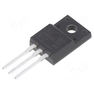 Diode: Schottky rectifying | THT | 60V | 15Ax2 | TO220FP | tube