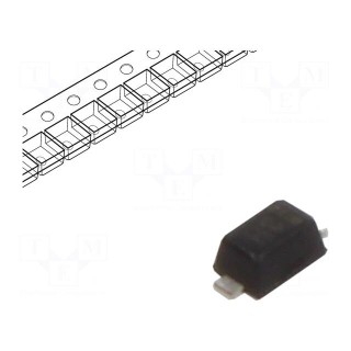 Diode: Zener | 0.35W | 3.3V | SMD | reel,tape | SOD523 | single diode