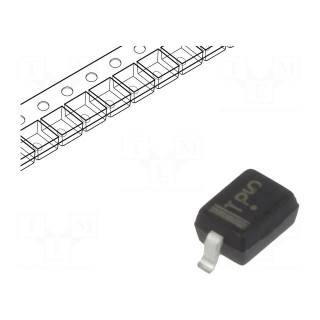 Diode: Zener | 0.3W | 15V | SMD | reel,tape | SOD323 | single diode