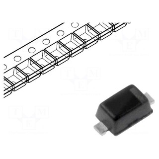 Diode: Zener | 0.3W | 4.7V | SMD | reel,tape | SOD523F | single diode