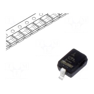 Diode: Zener | 0.3W | 4.7V | SMD | reel,tape | SOD323 | single diode