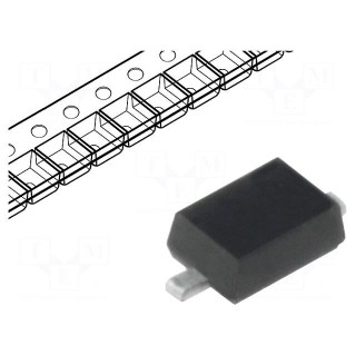 Diode: Zener | 0.5W | 11V | SMD | reel,tape | SOD323F | single diode
