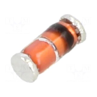 Diode: Zener | 0.5W | 15V | SMD | reel,tape | MiniMELF | single diode