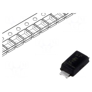 Diode: Zener | 1W | 6.2V | SMD | reel,tape | PowerDI®123 | single diode