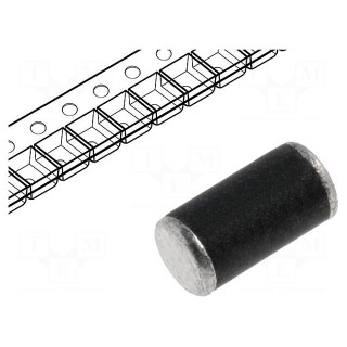Diode: Zener | 2W | 24V | SMD | reel,tape | MELF plastic | single diode