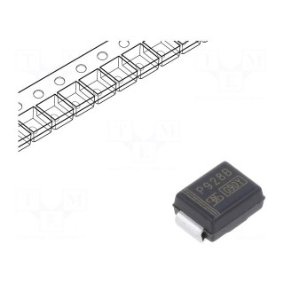 Diode: Zener | 3W | 13V | 115mA | SMD | reel,tape | SMB | single diode
