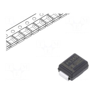 Diode: Zener | 3W | 30V | 50mA | SMD | reel,tape | SMB | single diode