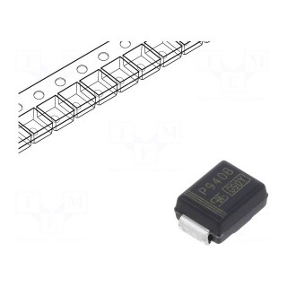 Diode: Zener | 3W | 43V | 35mA | SMD | reel,tape | SMB | single diode