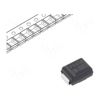 Diode: Zener | 3W | 68V | 22mA | SMD | reel,tape | SMB | single diode
