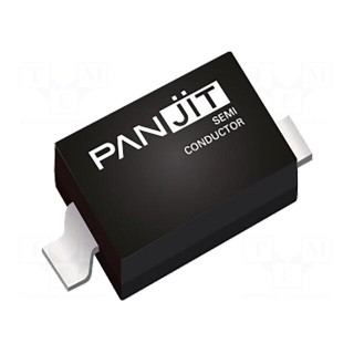 Diode: Zener | 500mW | 3.3V | SMD | reel,tape | SOD123 | single diode