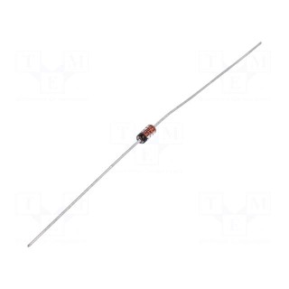 Diode: Zener | 0.5W | 3.3V | 5mA | reel,tape | DO35 | single diode | Ir: 2uA