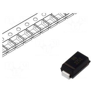 Diode: TVS | 0.4kW | 64.4÷71.2V | 4.3A | unidirectional | SMA | reel,tape
