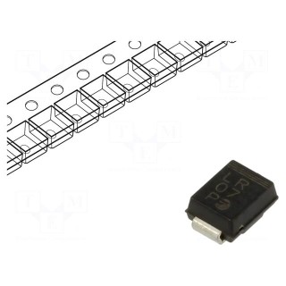 Diode: TVS | 0.6kW | 30V | 14.4A | unidirectional | ±5% | DO214AA