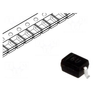 Diode: TVS | 350W | 13.3V | 15A | unidirectional | SOD323 | reel,tape