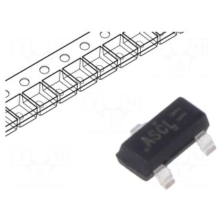 Diode: TVS | 125W | 15V | 21A | unidirectional | SOT23 | 62pF