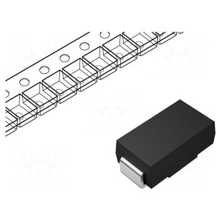 Diode: TVS | 1kW | 20÷22.1V | 34.3A | unidirectional | SMB | reel,tape
