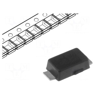 Diode: Zener | 0.8W | 18V | SMD | reel,tape | DO219AB | single diode