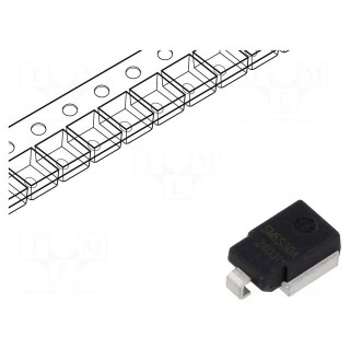Diode: TVS | 4.6kW | 33.3÷36.8V | 95A | unidirectional | DO218AB | reel