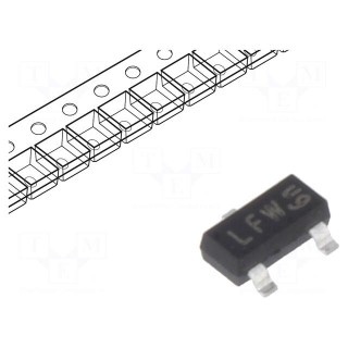 Diode: TVS array | 44V | 2.5A | 160W | SOT23 | Features: ESD protection