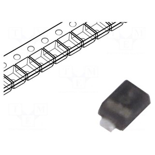 Diode: TVS | 0.15W | 5.4V | unidirectional | SOD923 | reel,tape | Ch: 1