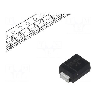 Diode: transil | 600W | 6.4÷7.23V | 65.2A | unidirectional | SMB