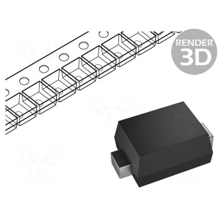 Diode: Schottky rectifying | SMD | 60V | 0.1A | SOD923 | reel,tape