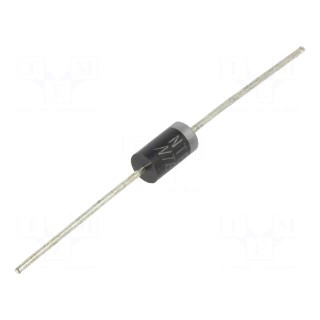 Diode: TVS | 1.5kW | 33V | 33A | unidirectional | Ø9,52x5,21mm