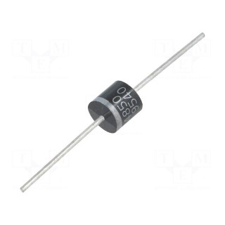 Diode: transil | 5kW | 40V | 85A | unidirectional | Ø9,1x9,1mm