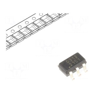 Diode: TVS array | 6V | 0.225W | SOT23-6 | Features: ESD protection