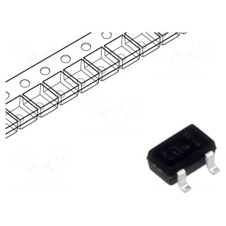 Diode: TVS array | 38V | 3A | 170W | bidirectional,double | SOT323-3L