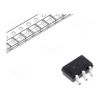 Diode: TVS array | 5.6V | 2.5A | SOT363 | Features: ESD protection
