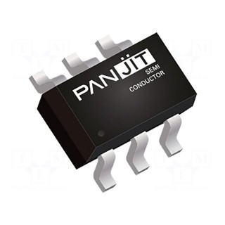 Transistor: N/P-MOSFET | unipolar | 20/-20V | 1A/-700mA | 350mW