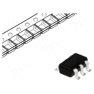 Diode: TVS array | 6V | 12A | 300W | unidirectional | SOT23-6 | Ch: 4