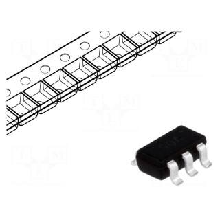 Diode: Transil array | 6V | 12A | unidirectional | 300W | SOT23-6